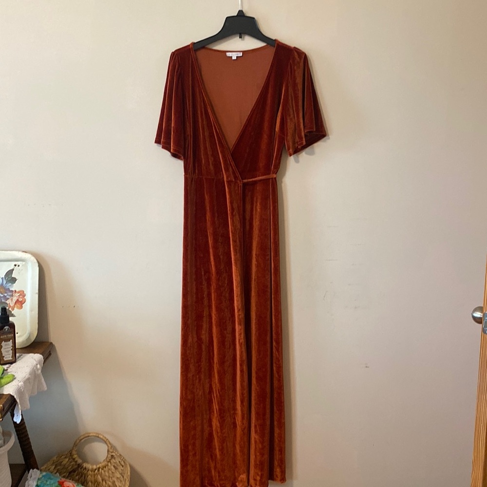 Baltic Born velvet dress